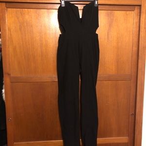 Black Cutout Jumpsuit